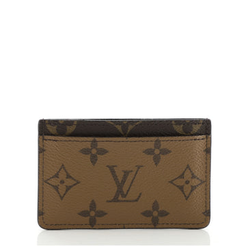 Louis Vuitton Card Holder Reverse Monogram Canvas