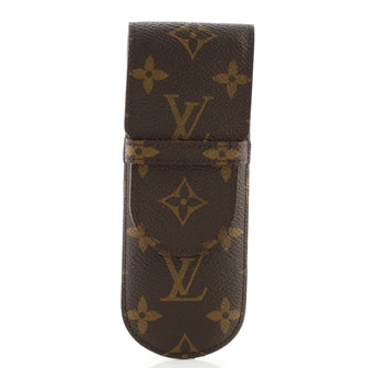 Louis Vuitton Etui Pen Holder Case Monogram Canvas