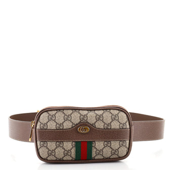 Gucci Ophidia Belt Bag GG Coated Canvas Mini