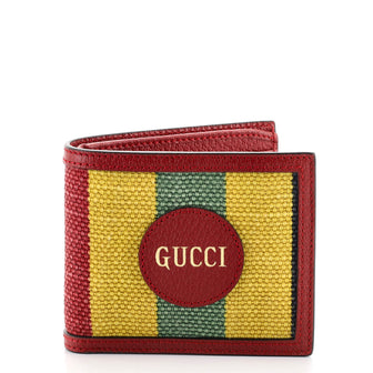 Gucci Bifold Wallet	 Baiadera Striped Canvas