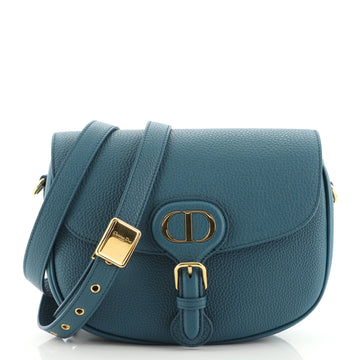 Christian Dior Bobby Flap Bag Leather Medium