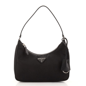 Prada Re-Edition 2005 Hobo Tessuto with Saffiano Leather Mini