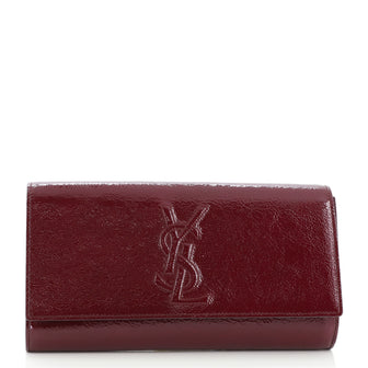 Saint Laurent Belle de Jour Clutch Patent Large