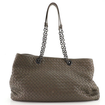 Bottega Veneta Double Chain Tote Intrecciato Nappa Large
