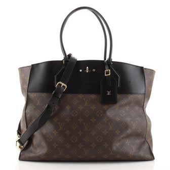 Louis Vuitton City Steamer Handbag Monogram Canvas XXL