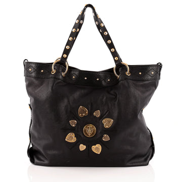 Gucci Irina Babouska Tote Leather