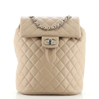 Chanel Urban Spirit Backpack Quilted Lambskin Small