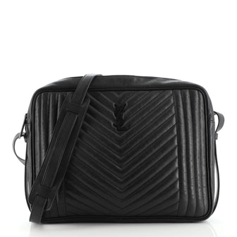 Saint Laurent Camera Bag Mixed Matelasse Leather Large