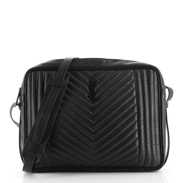 Saint Laurent Camera Bag Mixed Matelasse Leather Large
