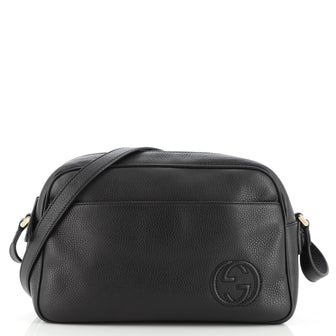 Gucci Soho Camera Messenger Bag Leather Medium