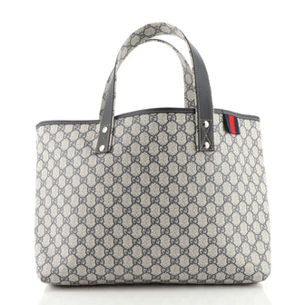 Gucci Web Loop Tote GG Coated Canvas Medium