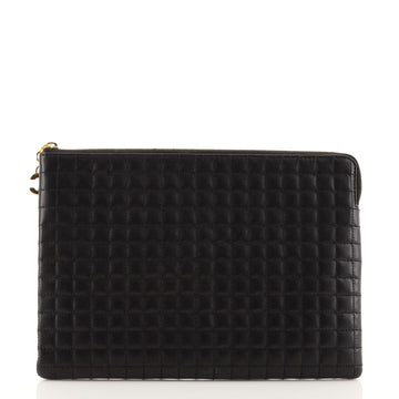 Celine C Charm Pouch Quilted Leather Medium
