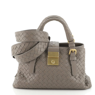 Bottega Veneta Roma Bag Intrecciato Nappa Mini