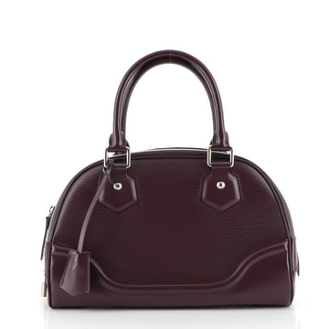 Louis Vuitton Montaigne Bowling Bag Epi Leather PM