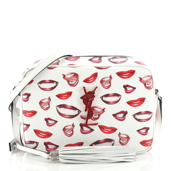 Saint Laurent Lou Camera Bag Printed Leather Small
