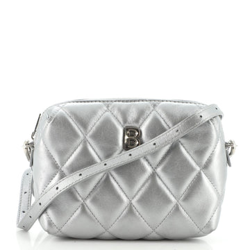 Balenciaga Touch B. Camera Bag Quilted Leather XS