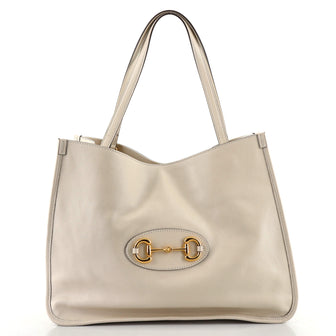 Gucci Horsebit 1955 Tote Leather Medium