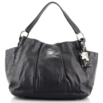 Prada Side Pocket Hobo Soft Calf Medium