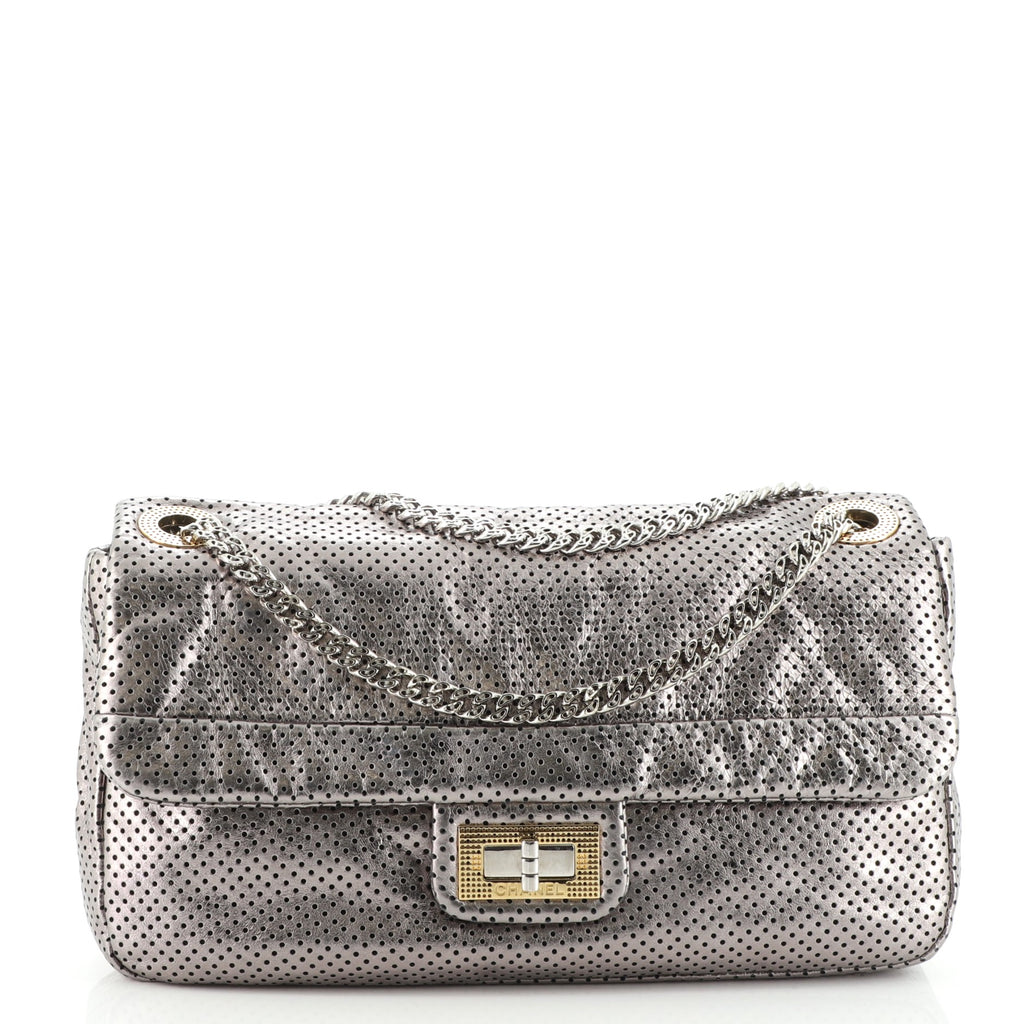 Chanel perforated drill sale flap bag