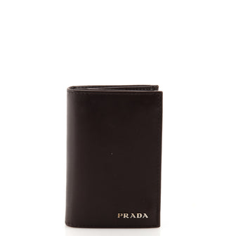 Prada Flap Card Case Calfskin