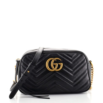 Gucci GG Marmont Shoulder Bag Matelasse Leather Small