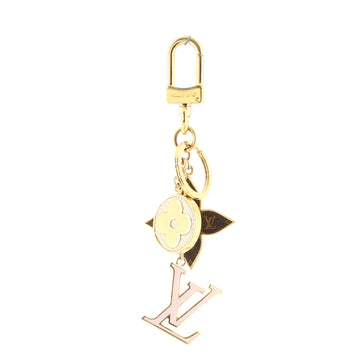 Louis Vuitton Fleur de Monogram Bag Charm Metal