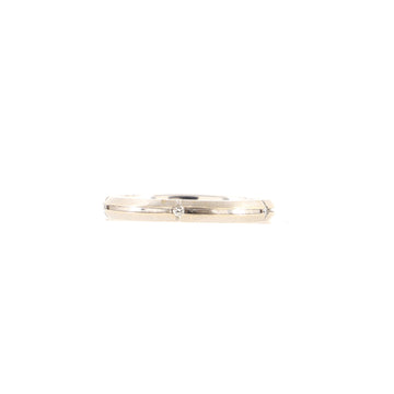 Tiffany & Co. Streamerica Ring 18K White Gold with Diamonds Narrow