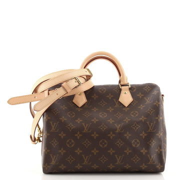 Louis Vuitton Speedy Bandouliere Bag Monogram Canvas 30