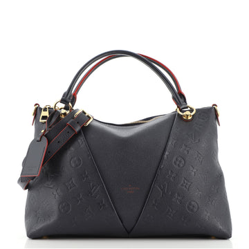Louis Vuitton V Tote Monogram Empreinte Leather MM