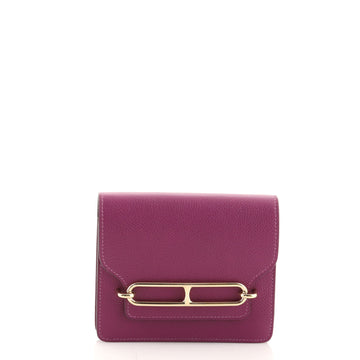 Hermes Roulis Slim Wallet Evercolor