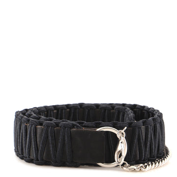 Chanel CC Chain Link Garter Belt Nylon