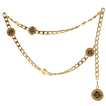 Chanel Vintage Medallion Chain Belt Metal