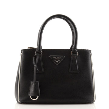 Prada Galleria Double Zip Tote Saffiano Leather Small