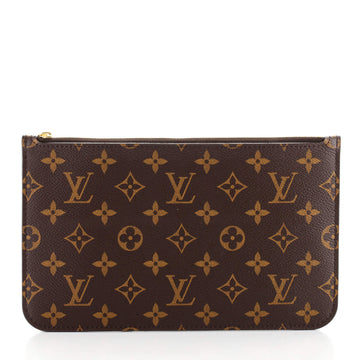 Louis Vuitton Neverfull Pochette Monogram Canvas Large