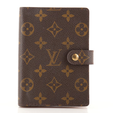 Louis Vuitton Ring Agenda Cover Monogram Canvas PM