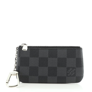 Louis Vuitton Key Pouch Damier Graphite