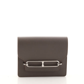 Hermes Roulis Slim Wallet Evercolor