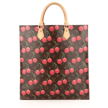 Louis Vuitton Sac Plat Handbag Limited Edition Cerises GM