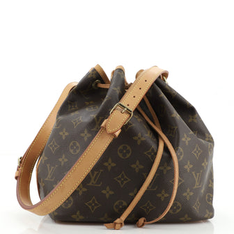 Louis Vuitton Petit Noe Handbag Monogram Canvas