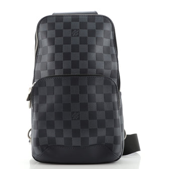 Louis Vuitton Avenue Sling Bag Damier Infini Leather