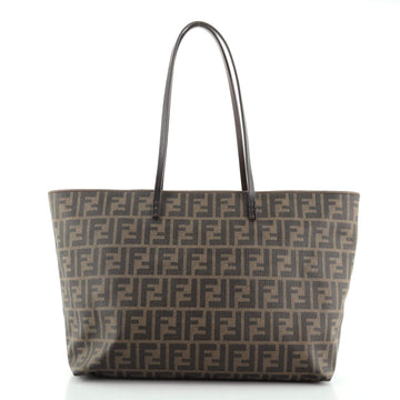 Fendi Roll Tote Zucca Coated Canvas Large