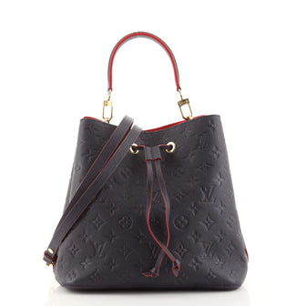 Louis Vuitton NeoNoe Handbag Monogram Empreinte Leather MM