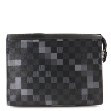 Louis Vuitton Pochette Voyage Limited Edition Damier Graphite Pixel MM