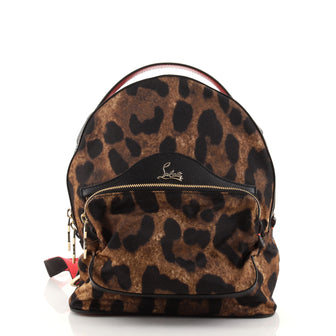 Christian Louboutin Backloubi Backpack Printed Nylon Small