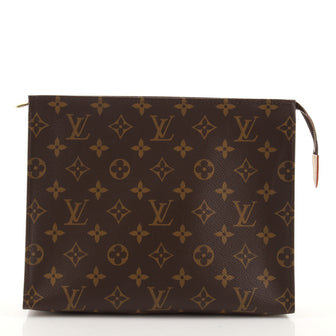 Louis Vuitton Toiletry Pouch Monogram Canvas 26
