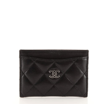 Chanel Classic Card Holder Quilted Lambskin