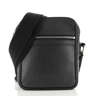 Louis Vuitton Dimitri Messenger Bag Taiga Leather Small