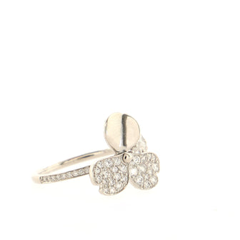 Tiffany & Co. Paper Flowers Cluster Ring Platinum and Diamonds