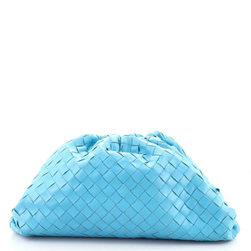 Bottega Veneta The Pouch Intrecciato Leather Medium