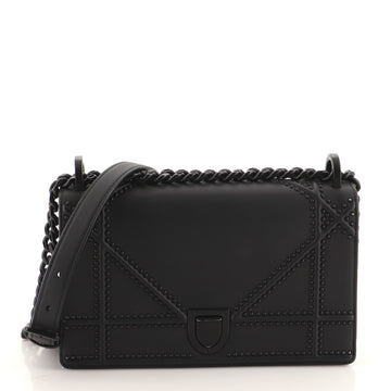 Christian Dior Ultra Matte Diorama Flap Bag Calfskin Small